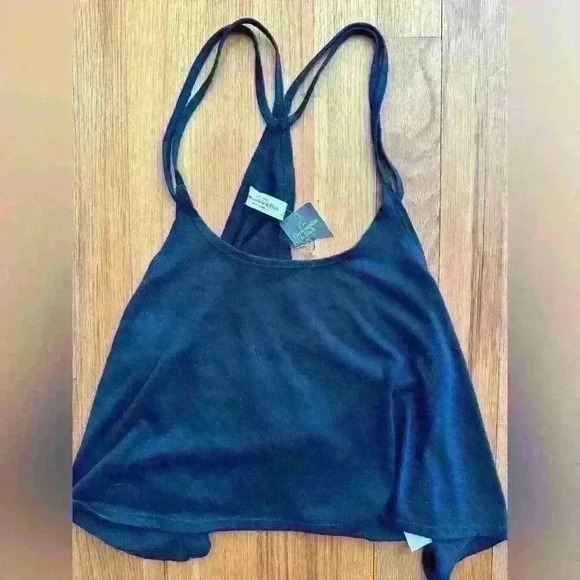 NWT Abercrombie and Fitch Navy Tank - Picture 4 of 4